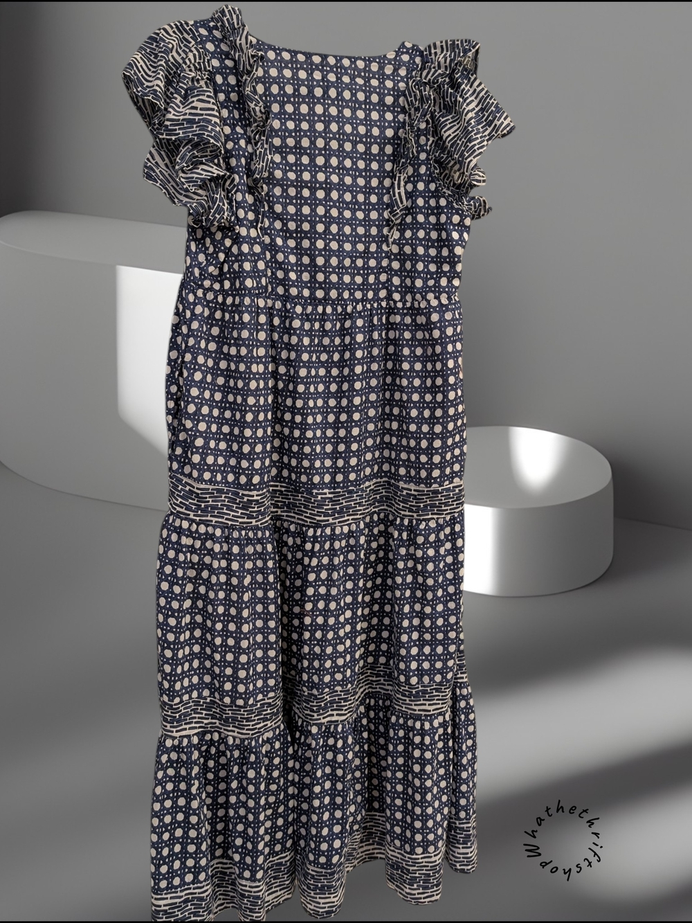 crown & ivy Boho Summer Tiered Maxi Dress - Picture 2 of 4